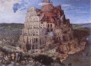 BRUEGHEL, Pieter the Younger The Tower of Babel oil painting artist